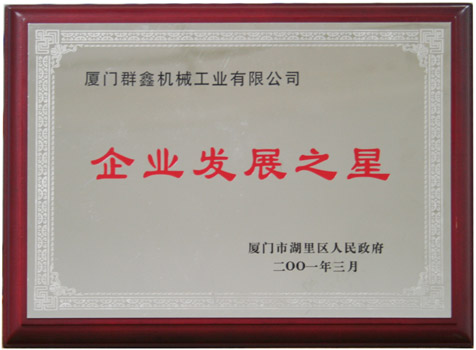 企业发展之星 200103” 200201